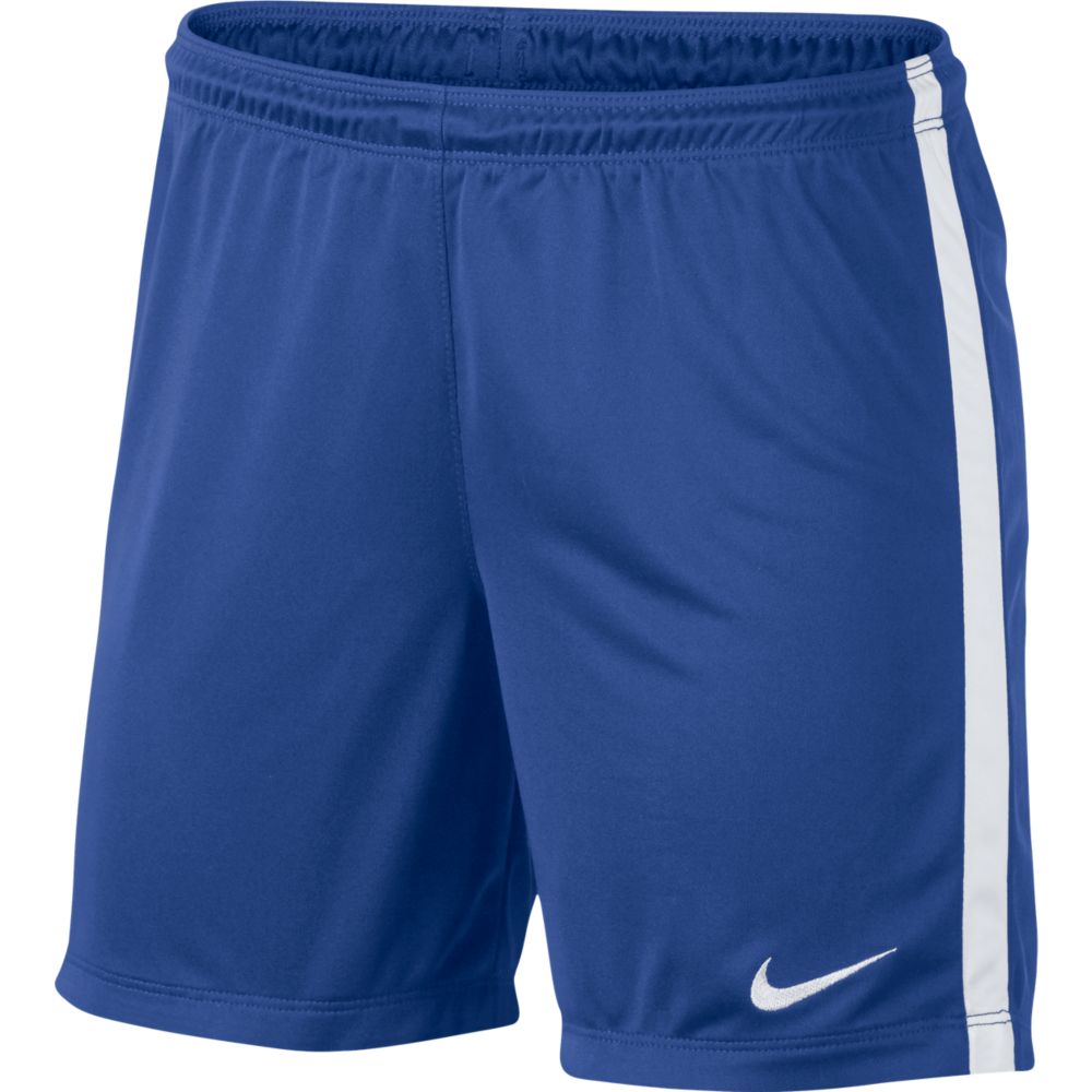 Nike Women's League Knit Short Shorts Royal/White Womens X-Small - Third Coast Soccer