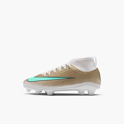 Nike Jr. Mercurial Superfly 11 Club "Kylian Mbappé" Youth Footwear Gold Youth 10 - Third Coast Soccer