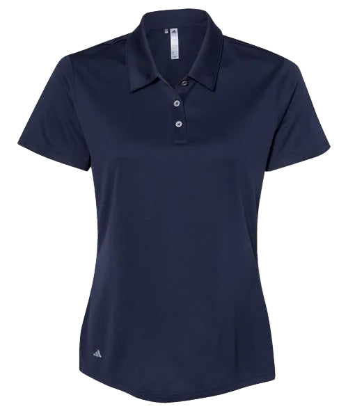 adidas Women's Performance Polo - Navy Polos - Third Coast Soccer