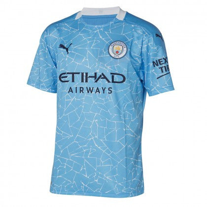 Puma Manchester City Home Jersey 20/21 Club Replica Team Light Blue/Peacoat Mens Small - Third Coast Soccer