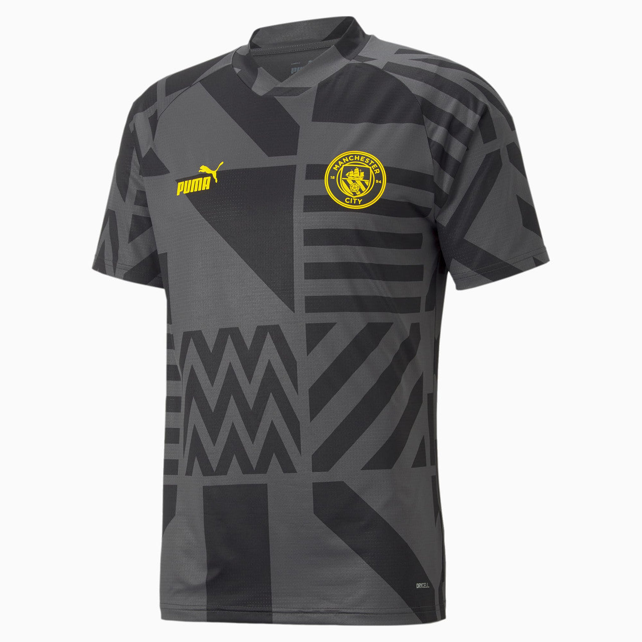 Puma Manchester City Pre Match Jersey 22/23 - Black Club Replica Closeout Mens Small Black - Third Coast Soccer
