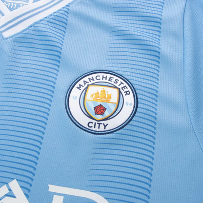 Puma Youth Manchester City FC Home Jersey 23/24 Club Replica   - Third Coast Soccer