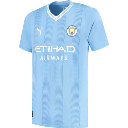 Puma Manchester City FC Home Jersey 23/24 Club Replica Team Light Blue Mens Small - Third Coast Soccer