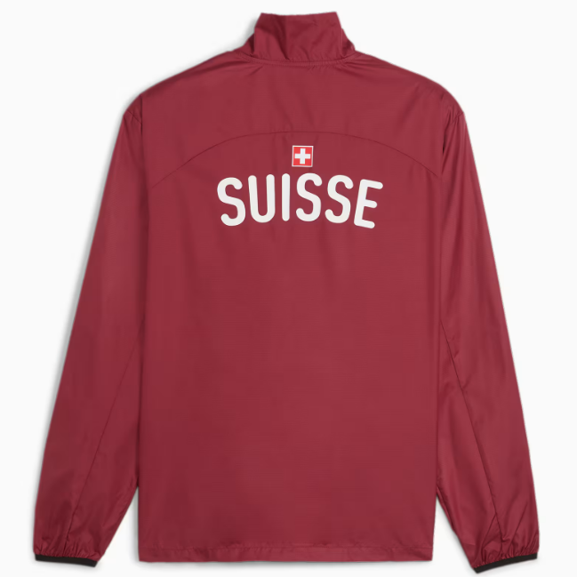 Puma Switzerland Pre-Match Woven Jacket International Replica   - Third Coast Soccer