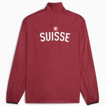 Puma Switzerland Pre-Match Woven Jacket International Replica   - Third Coast Soccer