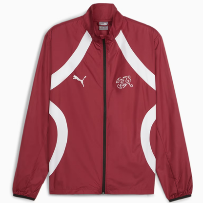 Puma Switzerland Pre-Match Woven Jacket International Replica   - Third Coast Soccer