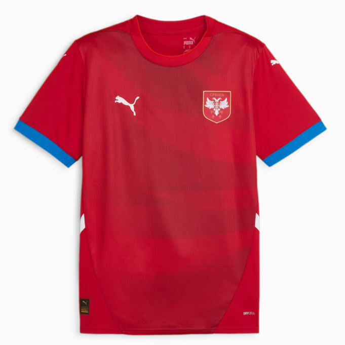 Puma Serbia Home Jersey 2024 International Replica   - Third Coast Soccer