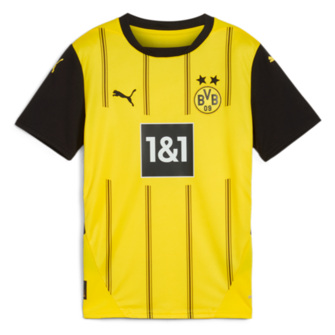 Puma Youth BVB Dortmund Home Jersey 24/25 Club Replica Closeout - Third Coast Soccer
