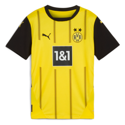 Puma Youth BVB Dortmund Home Jersey 24/25 Club Replica Closeout - Third Coast Soccer