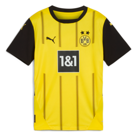 Puma Youth BVB Dortmund Home Jersey 24/25 Club Replica Closeout - Third Coast Soccer