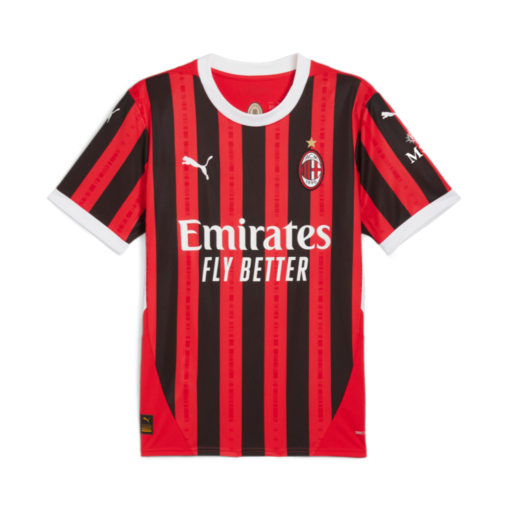 Puma Youth AC Milan Home Jersey 24/25 Club Replica   - Third Coast Soccer