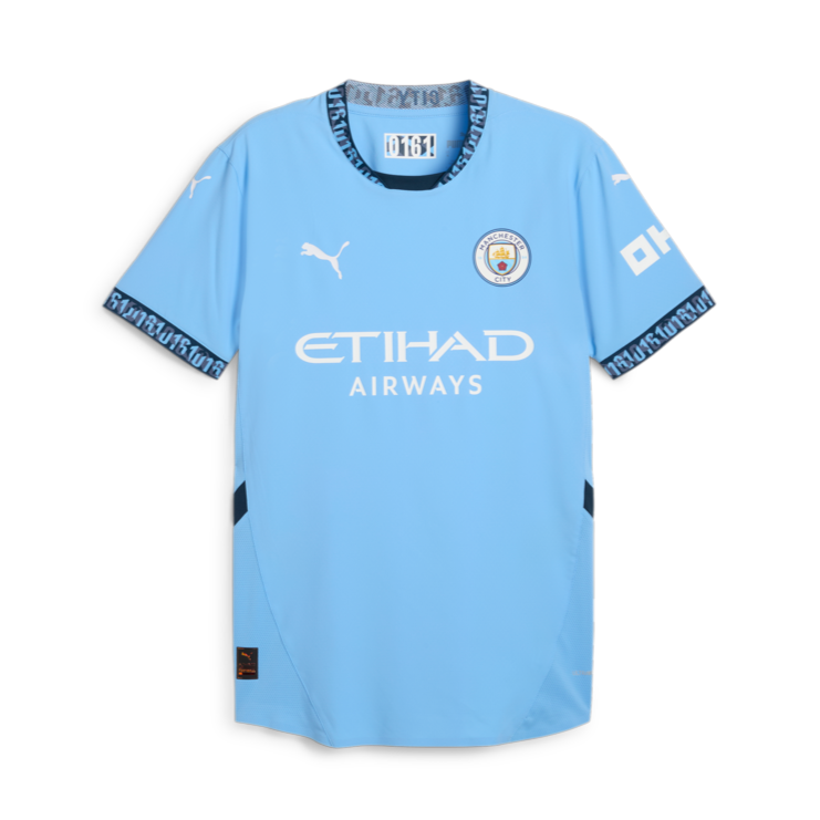 Puma Manchester City FC Home Authentic Jersey 24/25 Club Replica Closeout - Third Coast Soccer