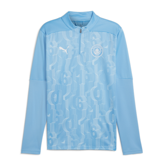 Puma Manchester City FC Pre-Match 1/4 Zip Top Club Replica Closeout - Third Coast Soccer
