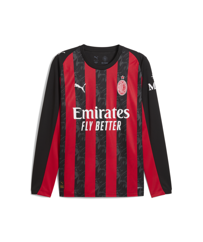 PUMA AC Milan Home LS Jersey 25/26 Club Replica - Third Coast Soccer
