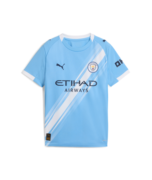 PUMA Youth Manchester City FC Home Jersey 25/26 Club Replica - Third Coast Soccer