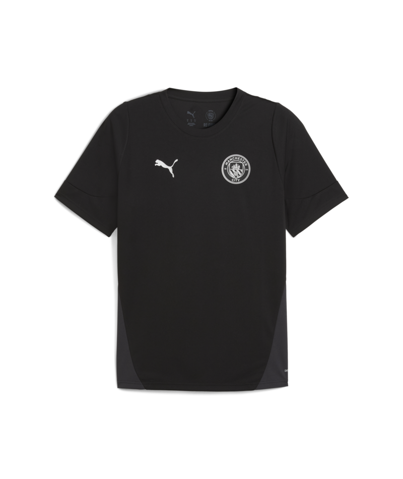 PUMA Manchester City FC Training Jersey 25/26 Club Replica Black Mens Small - Third Coast Soccer