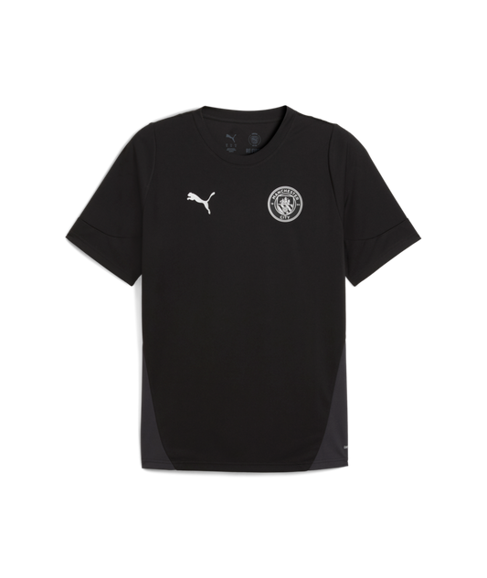 PUMA Manchester City FC Training Jersey 25/26 Club Replica Black Mens Small - Third Coast Soccer