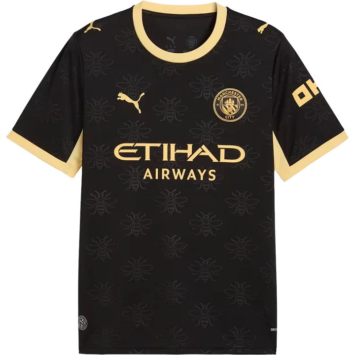 PUMA Manchester City FC Away Jersey 26/27 Club Replica Puma Black Mens Small - Third Coast Soccer