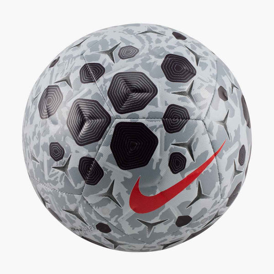 Nike United Academy Ball - Pure Platinum/Crimson Balls Pure Platinum/Bright Crimson 3 - Third Coast Soccer