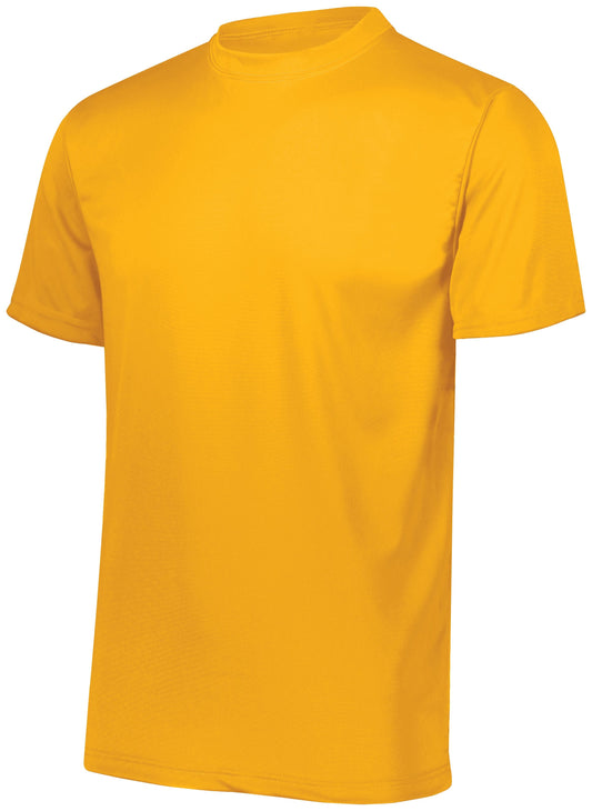 Augusta Wicking T-Shirt Training Wear Gold Mens Small - Third Coast Soccer