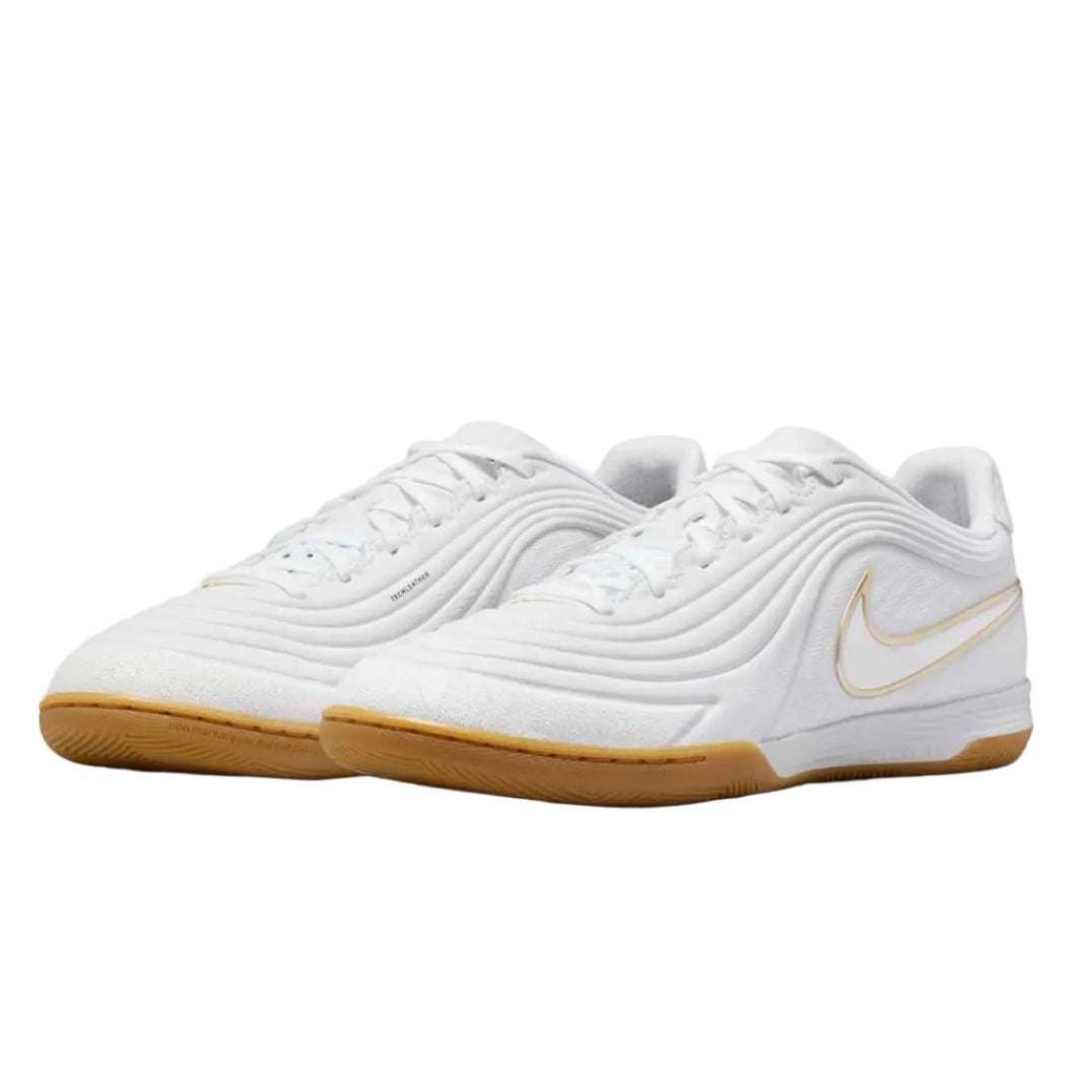 Nike Tiempo Reactgato IC - White/Metallic Gold Men's Footwear White/Gold Metallic Mens 6.5 - Third Coast Soccer