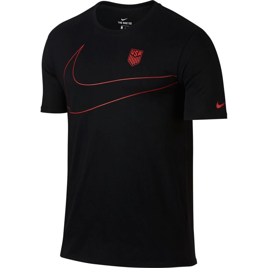 Nike Usa Dry Preseason Tee - Obsidian International Replica Obsidian Mens Small - Third Coast Soccer
