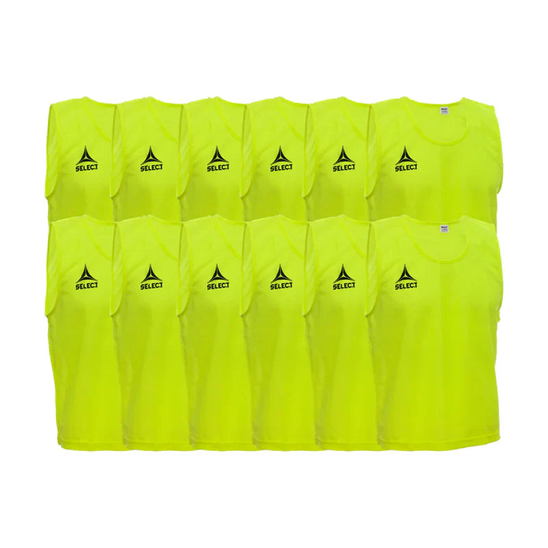 Select Over Vest Training Bib - Senior Coaching Accessories Adult Yellow - Third Coast Soccer