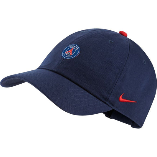 Nike Paris St. Germain Heritage86 Cap Hats Midnight Navy/University Red  - Third Coast Soccer