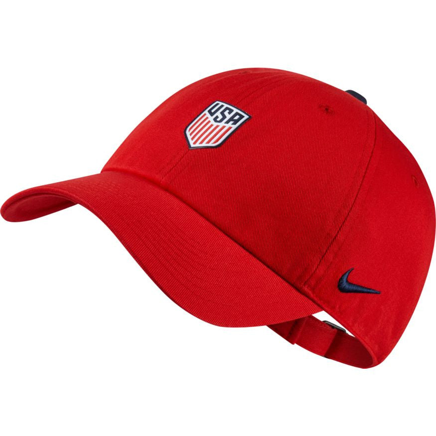 Nike USA Heritage86 Core Cap Hats University Red/Midnight Navy  - Third Coast Soccer