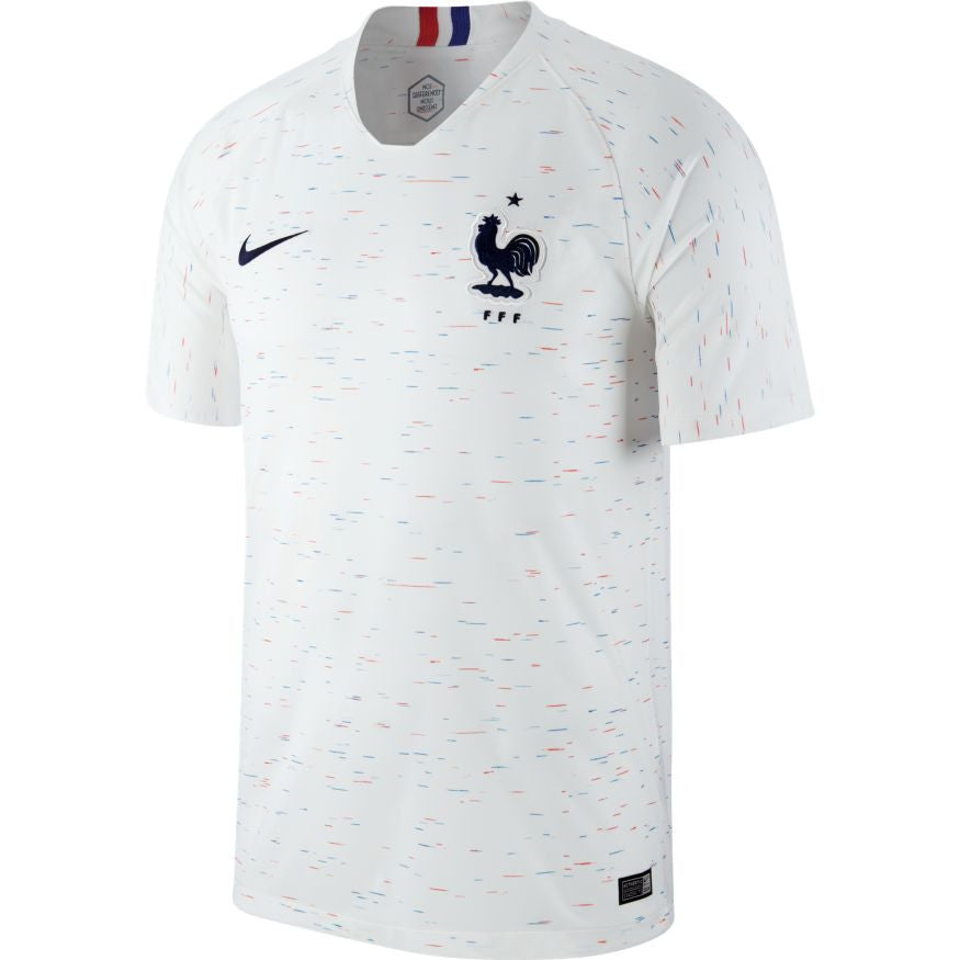 Nike France 2018 Away Jersey International Replica White/Obsidian Mens Small - Third Coast Soccer