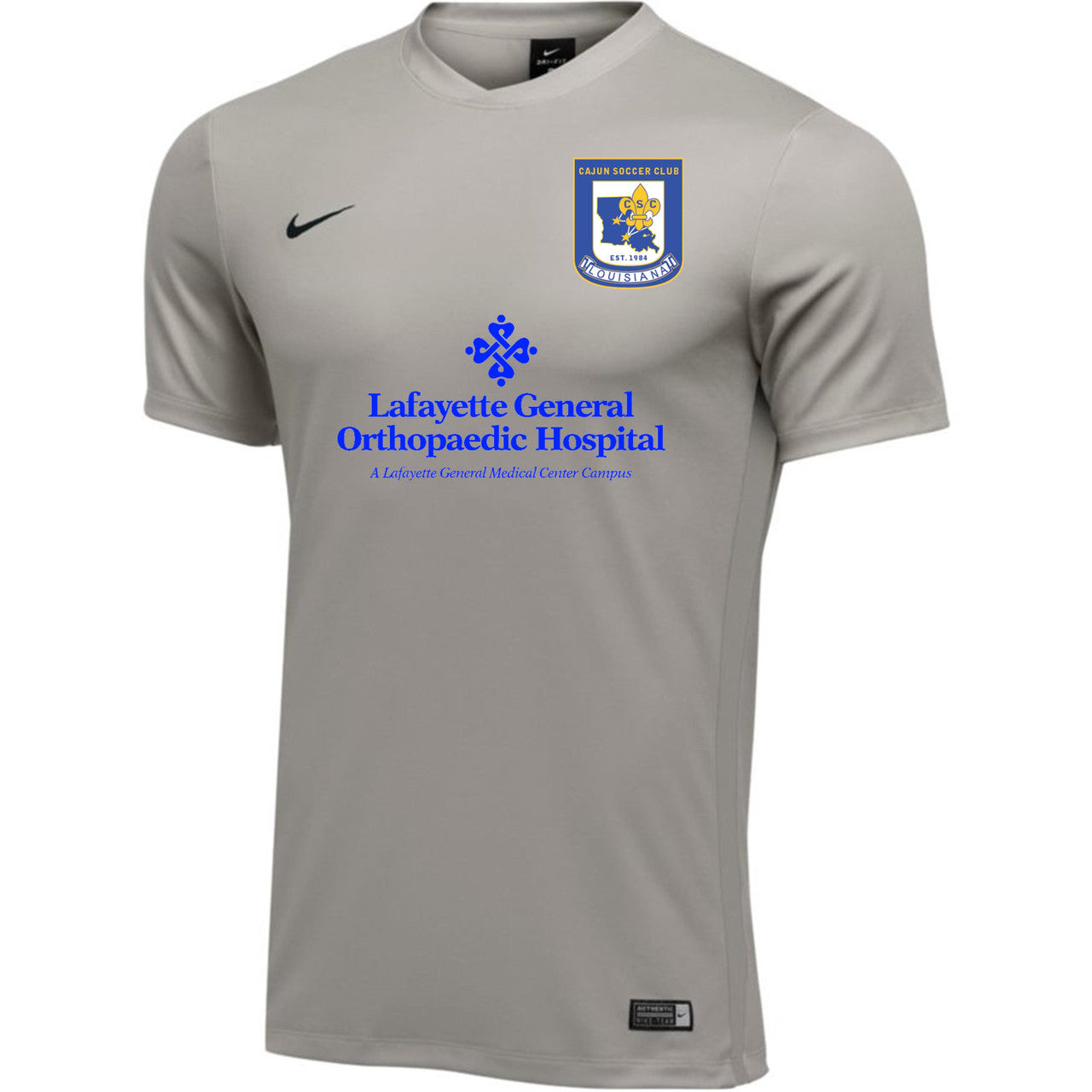 NIKE CSC YTH PARK VI JERSEY Cajun Soccer Club Royal Youth Extra Small - Third Coast Soccer