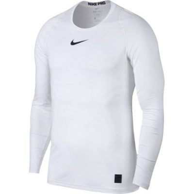 Nike Pro Long-Sleeve Fitted Top Warm-Ups Black Mens Small - Third Coast Soccer
