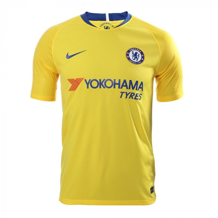 Nike Chelsea Away Jersey 18/19 Club Replica Tour Yellow/Rush Blue Mens Small - Third Coast Soccer