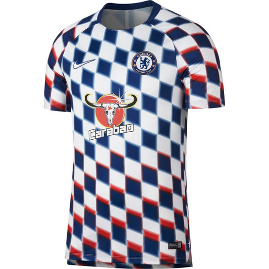 Nike Chelsea FC Squad Top 18/19 Club Replica White/Rush Blue Mens Small - Third Coast Soccer