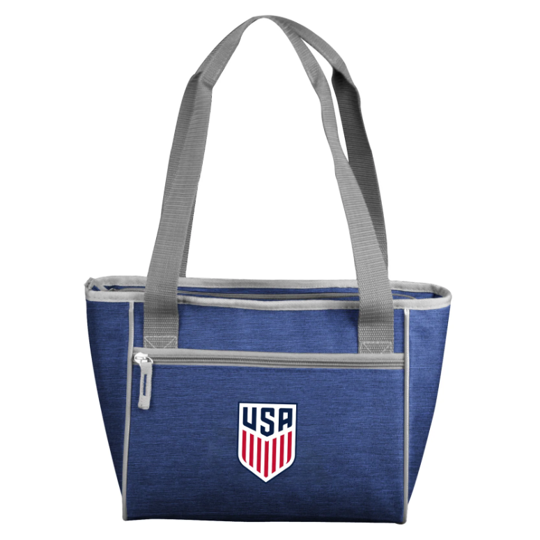 USMNT Crosshatch 16 Can Cooler Tote Bags - Third Coast Soccer
