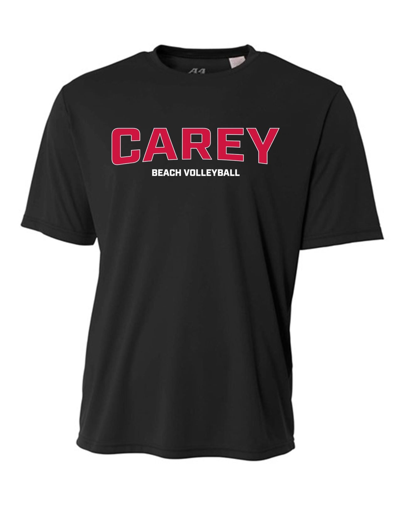 WCU Beach Volleyball Youth Short-Sleeve Performance Shirt WCU Beach Volleyball Black Carey - Third Coast Soccer
