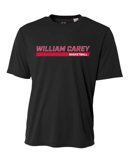 WCU Basketball Men's Short-Sleeve Performance Shirt WCU Basketball Black Wc W/O Crusader - Third Coast Soccer