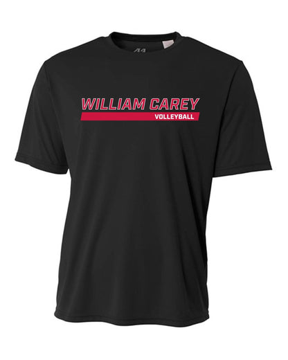 WCU Volleyball Men's Short-Sleeve Performance Shirt WCU Volleyball Black Wc W/O Crusader - Third Coast Soccer