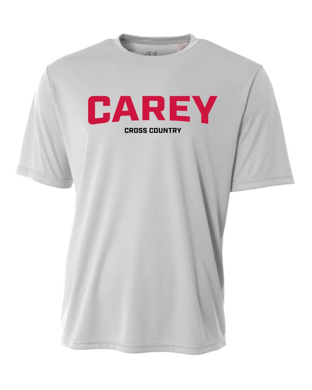 WCU Cross Country Youth Short-Sleeve Performance Shirt WCU Cross Country Silver Carey - Third Coast Soccer