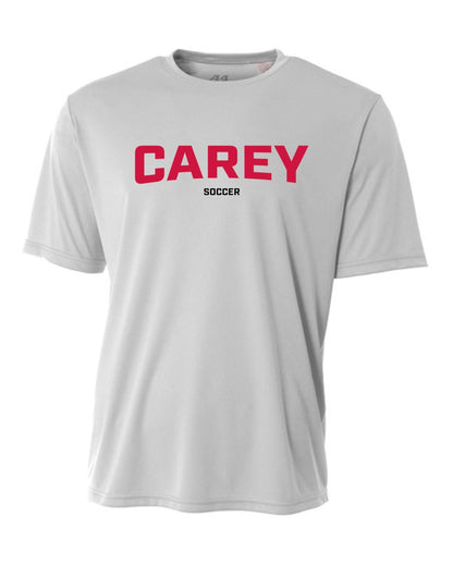 WCU Soccer Men's Short-Sleeve Performance Shirt WCU Soccer Silver Carey - Third Coast Soccer