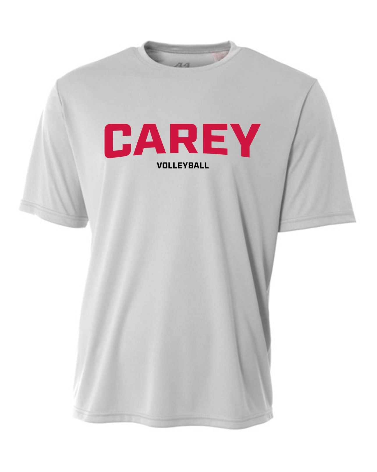 WCU Volleyball Men's Short-Sleeve Performance Shirt WCU Volleyball Silver Carey - Third Coast Soccer