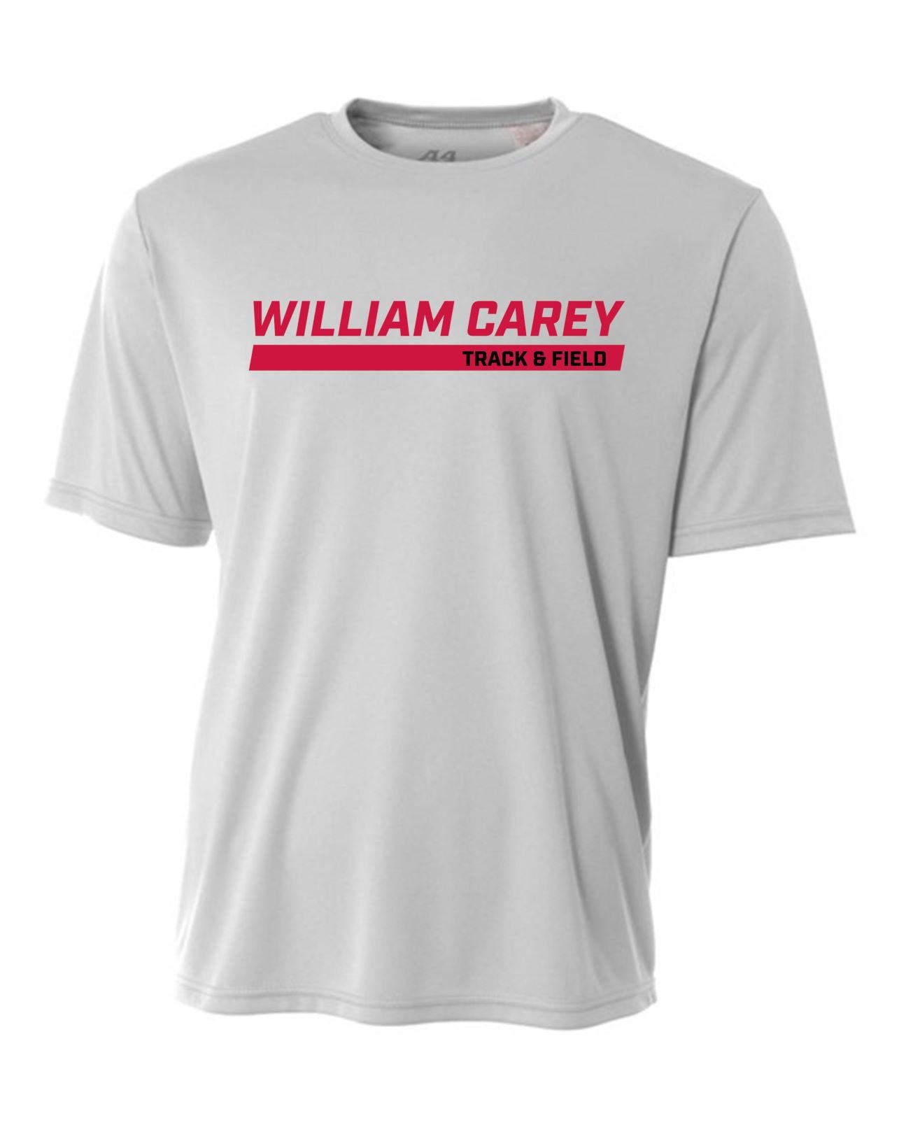 WCU Track & Field Youth Short-Sleeve Performance Shirt WCU Track & Field Silver Wc W/O Crusader - Third Coast Soccer