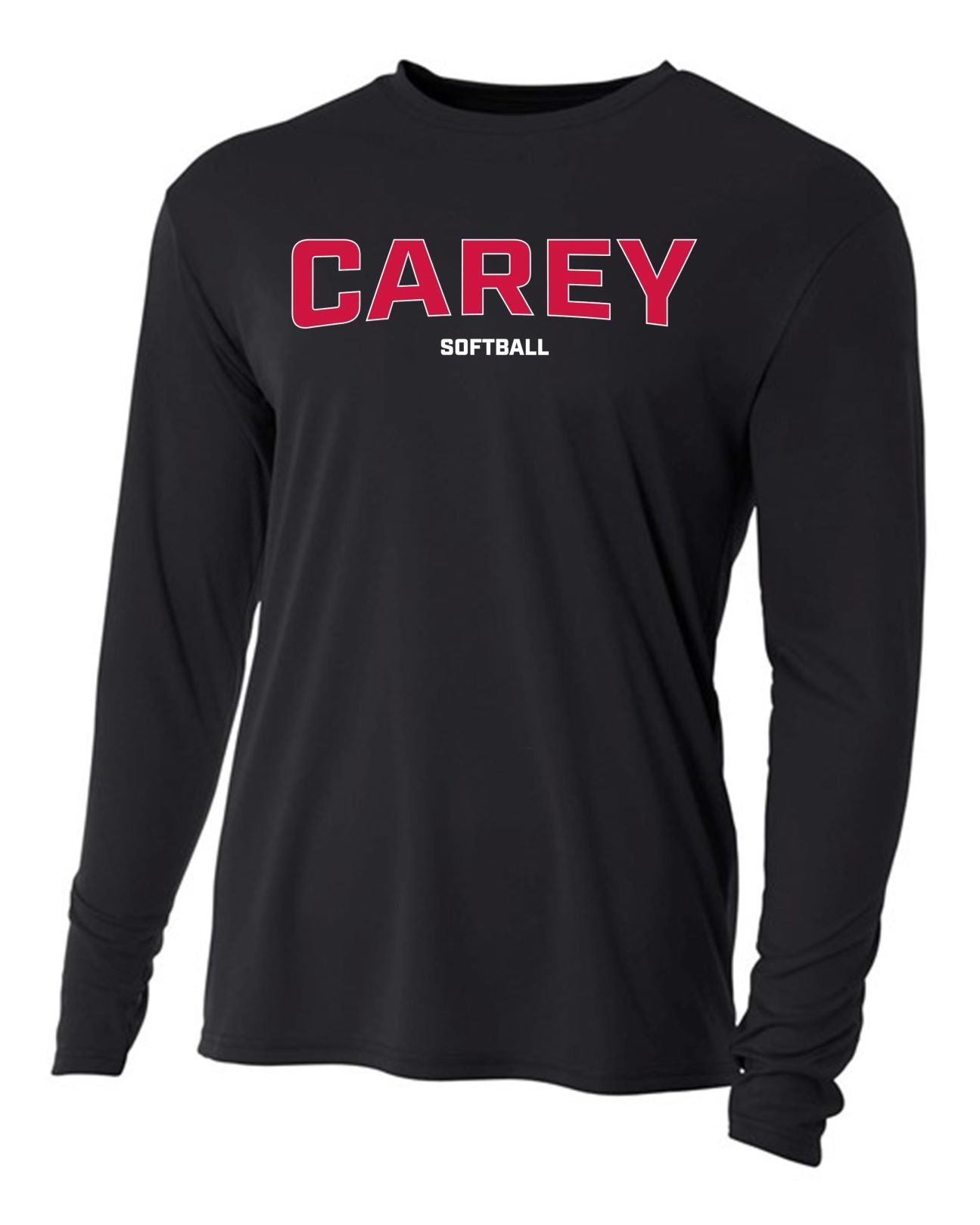 WCU Softball Youth Long-Sleeve Performance Shirt WCU Softball Black Carey - Third Coast Soccer