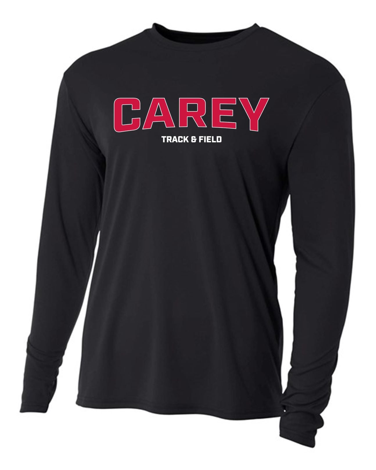 WCU Track & Field Youth Long-Sleeve Performance Shirt WCU Track & Field Black Carey - Third Coast Soccer
