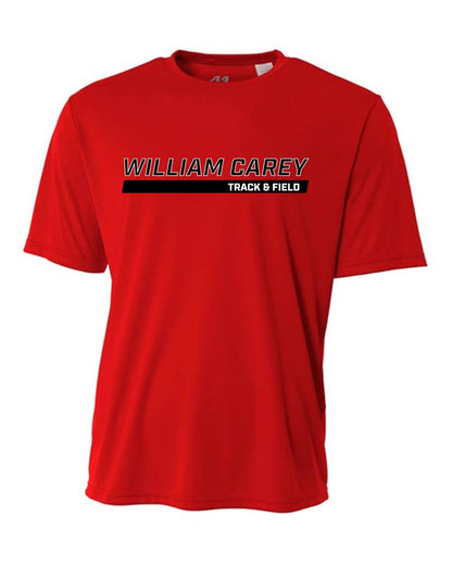 WCU Track & Field Youth Short-Sleeve Performance Shirt WCU Track & Field Red Wc W/O Crusader - Third Coast Soccer