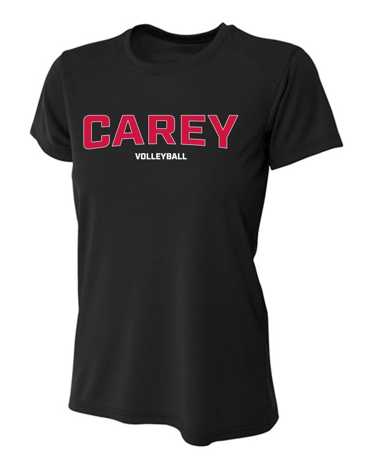 WCU Volleyball Women's Short-Sleeve Performance Shirt WCU Volleyball Black Carey - Third Coast Soccer