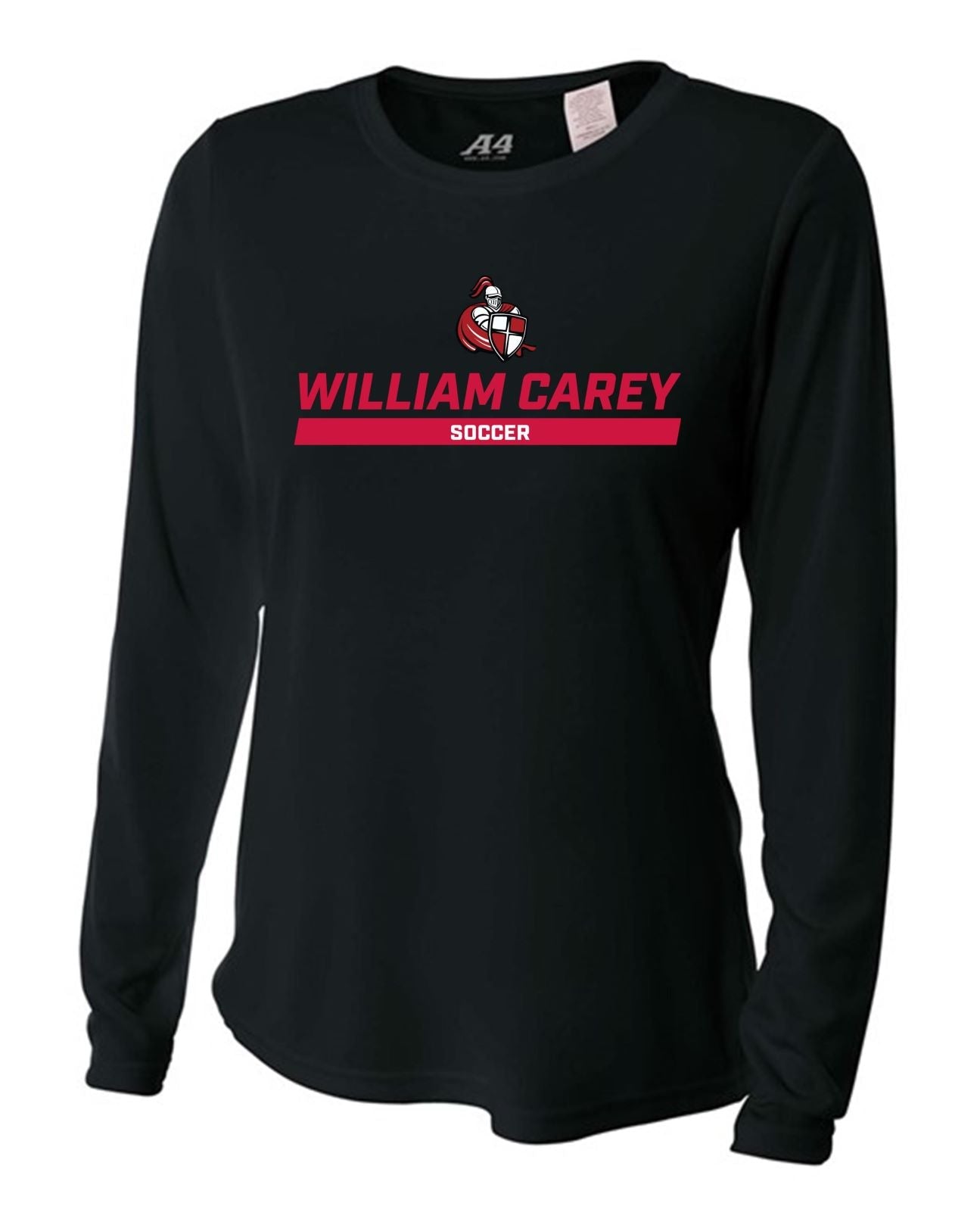 WCU Soccer Women's Long-Sleeve Performance Shirt WCU Soccer Black Wc W/Crusader - Third Coast Soccer