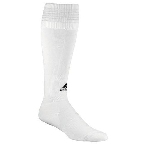 ADIDAS COPA ZONE CUSHION SOCK Socks Large (11-13, 10-13, Etc.) White/White/Black - Third Coast Soccer