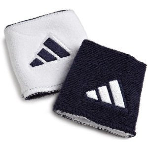 adidas Interval Wristband - White/Black Player Accessories One Size Fits All White/Black - Third Coast Soccer