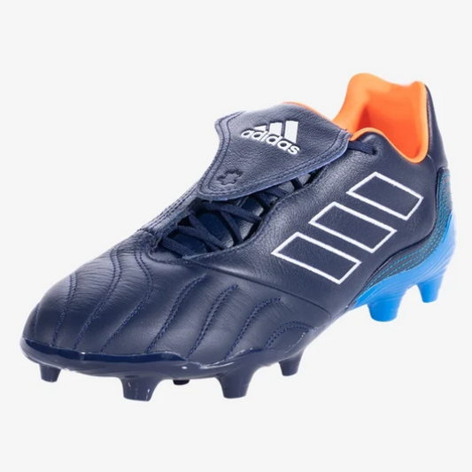adidas Copa Kapitan .2 FG Mens Footwear Team Navy Blue/White/Blue Rush Mens 6.5 - Third Coast Soccer